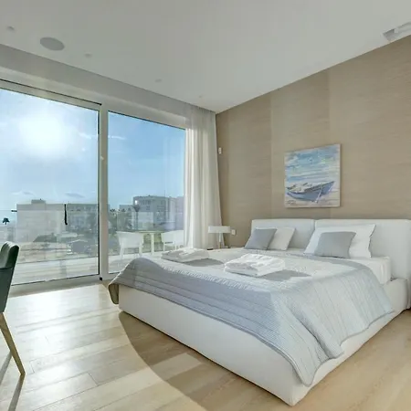 别墅 Blue Waves Beachfront 普罗塔拉斯